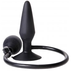 MS pumpás kúpos tapadókorongos anal tágító (fekete)